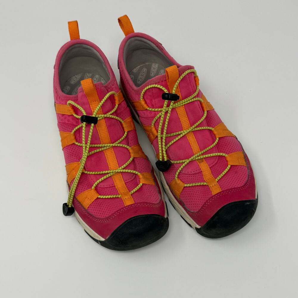 Keen Kids Motozoa Sneaker Pink Girls Water Breathable Shoes Slip-On‎ Pull-Tab 5